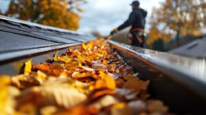 Fall gutter maintenance and cleaning tips for Princeton NJ homeowners.