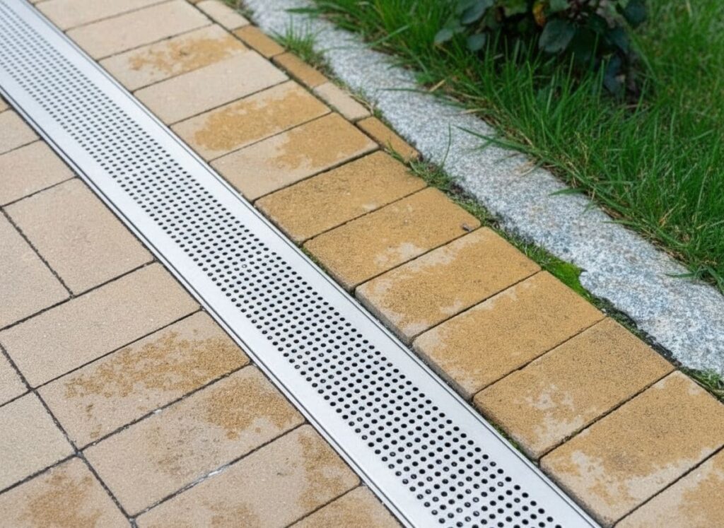 gutter cleaning Trench Drain