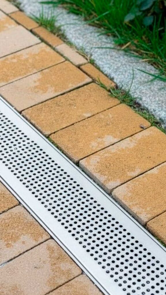 gutter cleaning Trench Drain 1